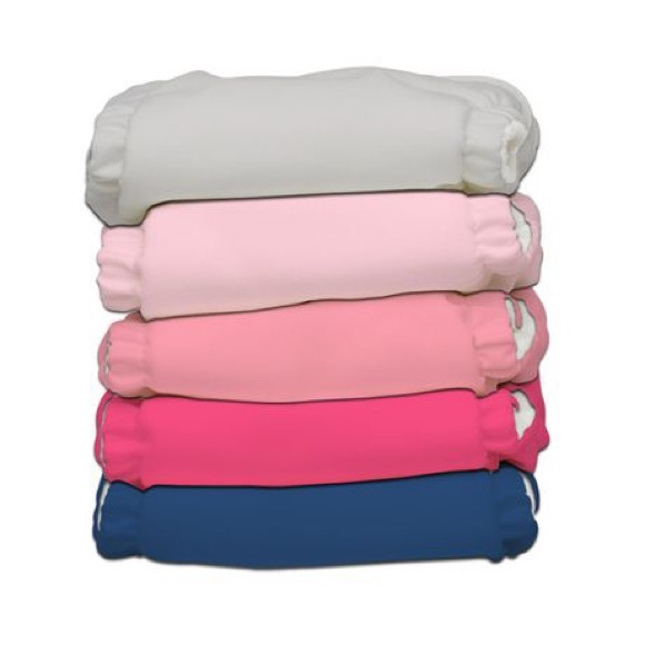 3 boxes of Charlie Banana 5 Cloth Diapers 5 Inserts Pastel Pink One Size - Picture 2 of 7